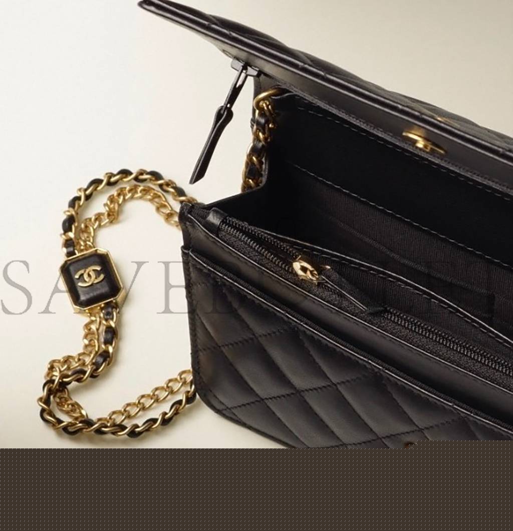 Ch*el wallet on chain ap2923 b08815 94305 (19.2*12.3*3.5cm)